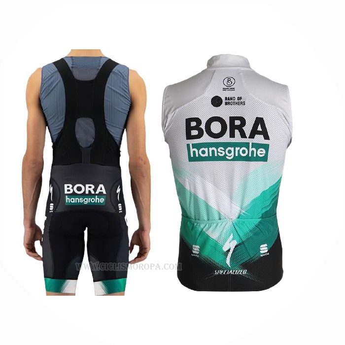 2021 Chalecos Cortavientos Bora Blanco Verde Negro